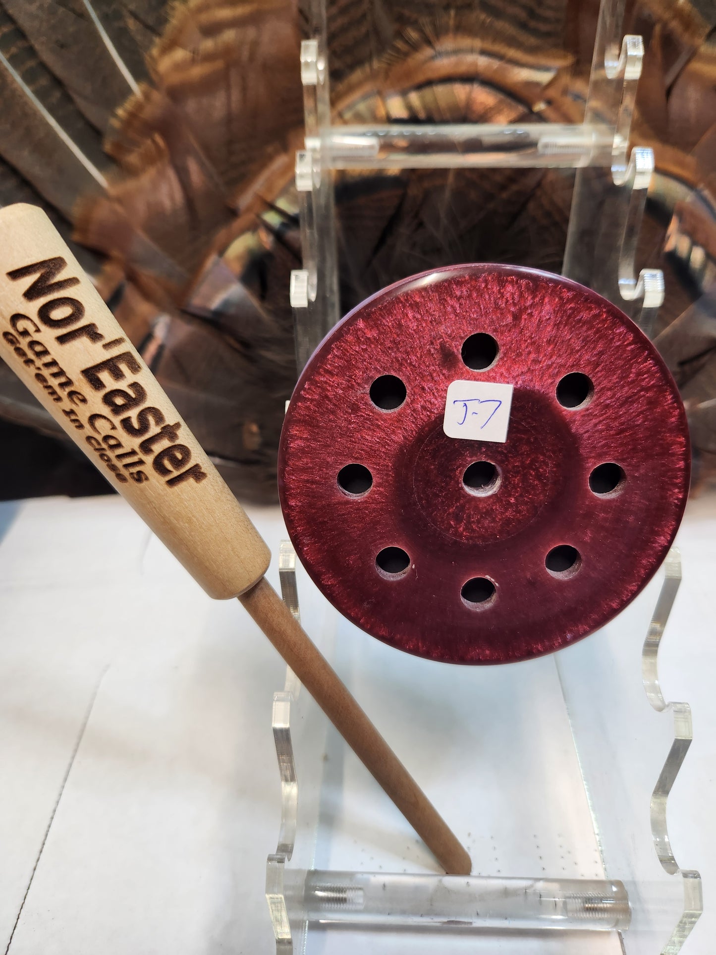Thin series windbreaker slate top turkey pot call T7