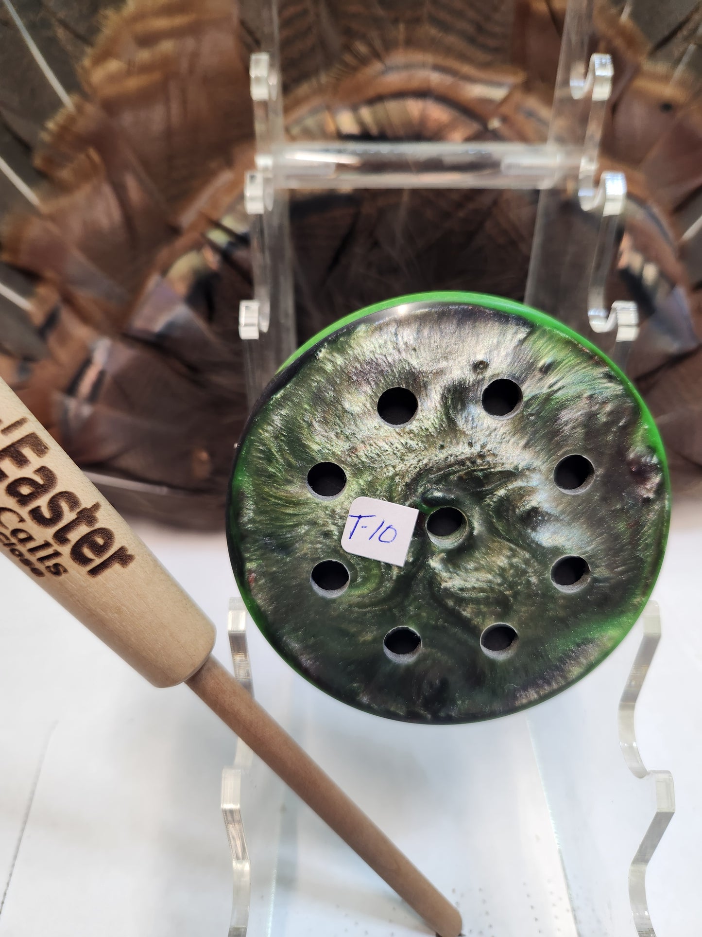 Thin series windbreaker slate top turkey pot call T10