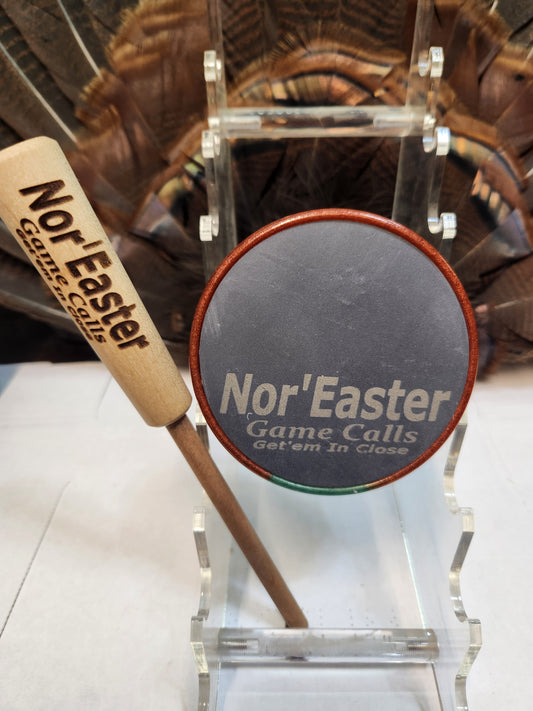 Thin series windbreaker slate top turkey pot call T9