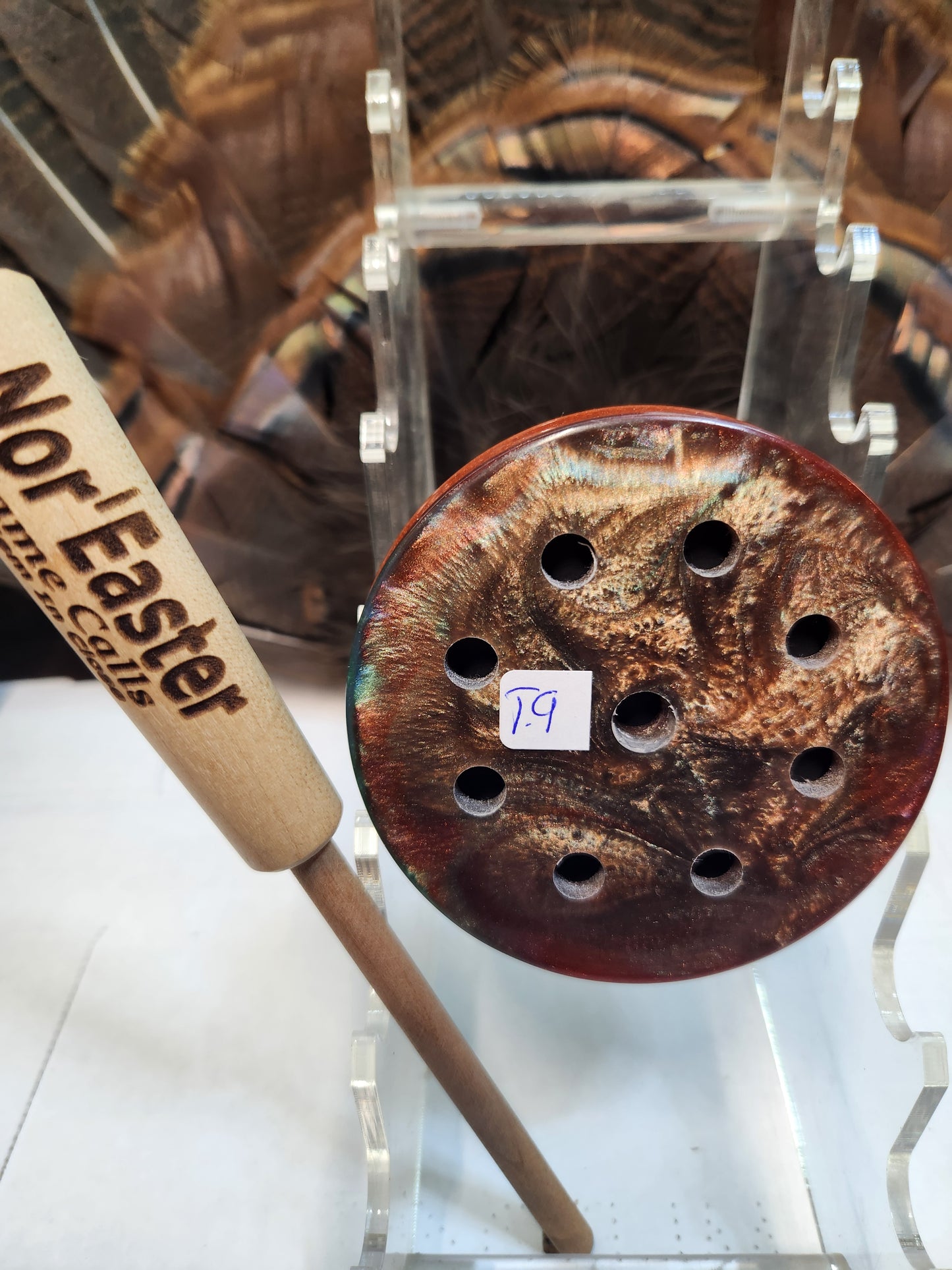 Thin series windbreaker slate top turkey pot call T9