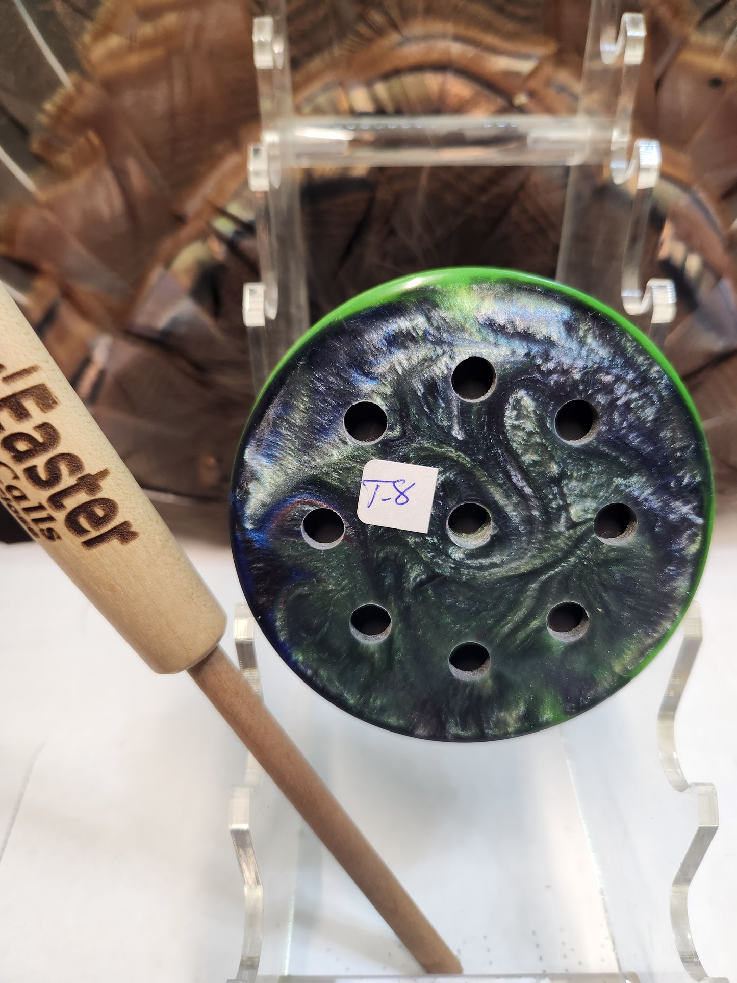 Thin series windbreaker slate top turkey pot call T8