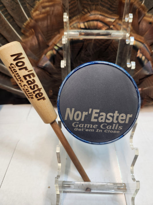 Thin series slate top turkey pot call T2