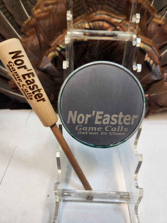 Thin series slate top turkey pot call T3