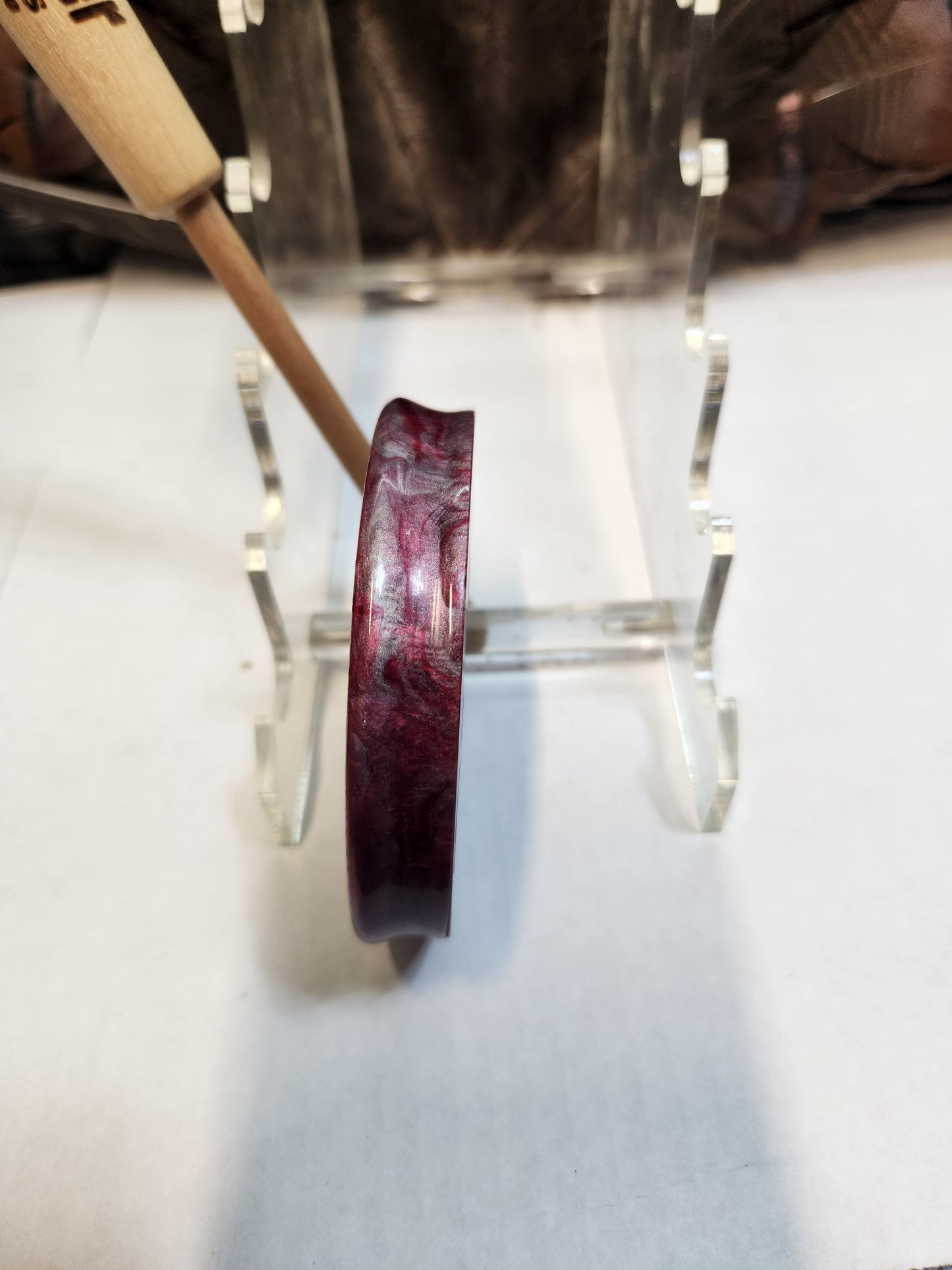 Thin series slate top turkey pot call T4