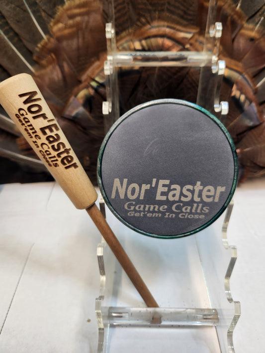 Thin series slate top turkey pot call T6