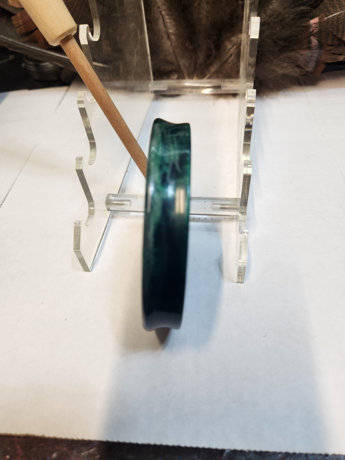 Thin series slate top turkey pot call T6
