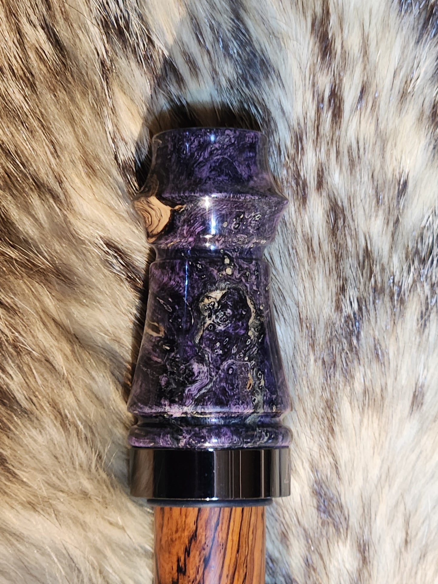 Boxelder burl adjustable deer grunt call