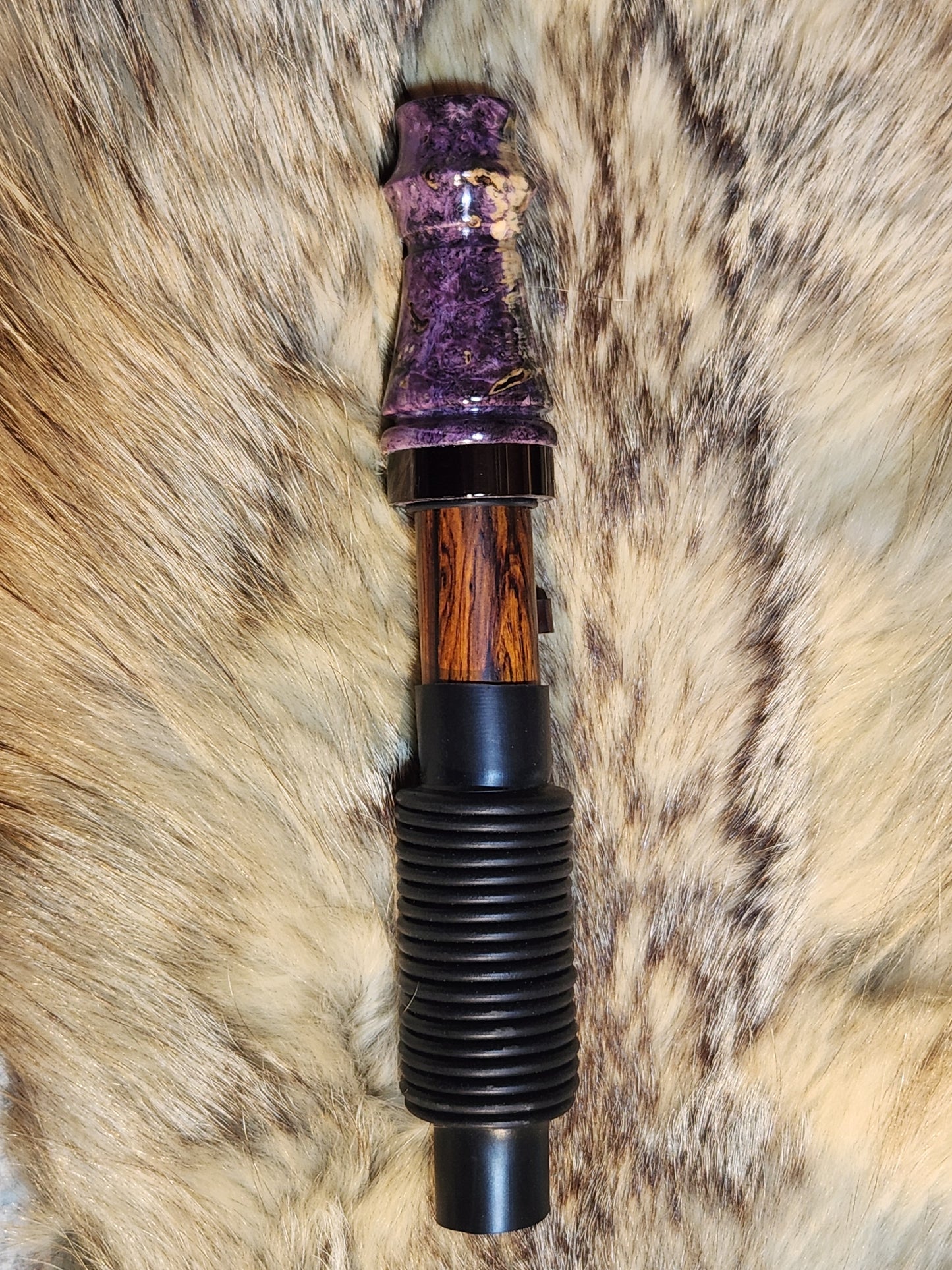 Boxelder burl adjustable deer grunt call