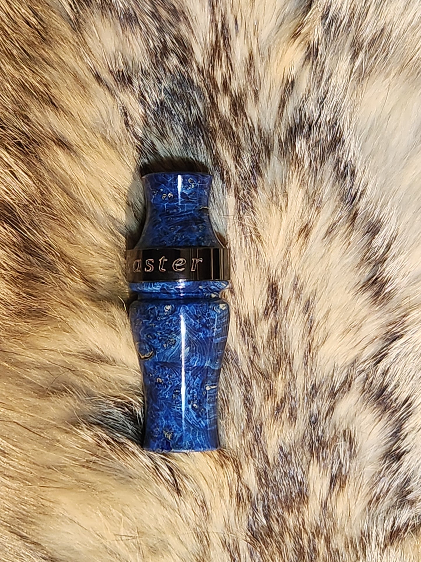 Boxelder burl wood teal and wood duck call