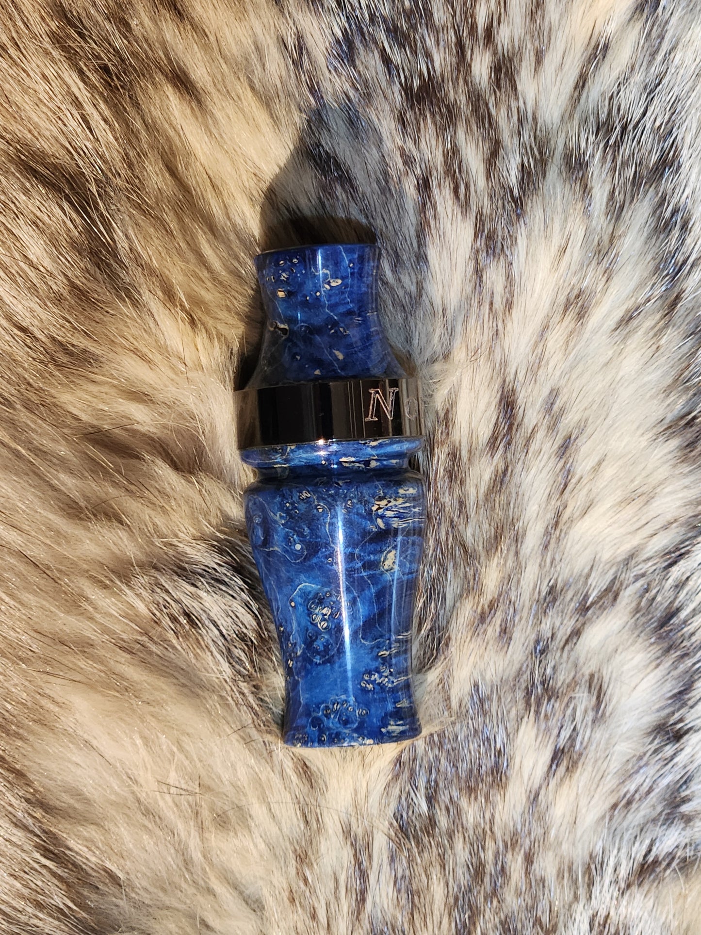 Boxelder burl wood teal and wood duck call
