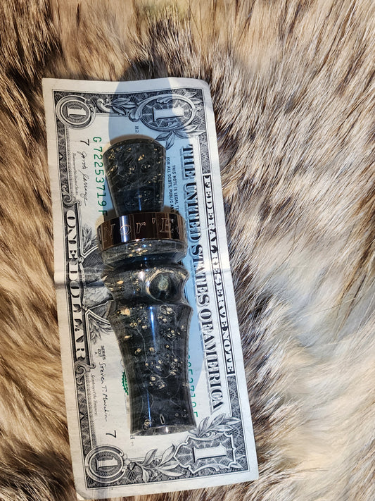 Boxelder burl wood teal and wood duck call