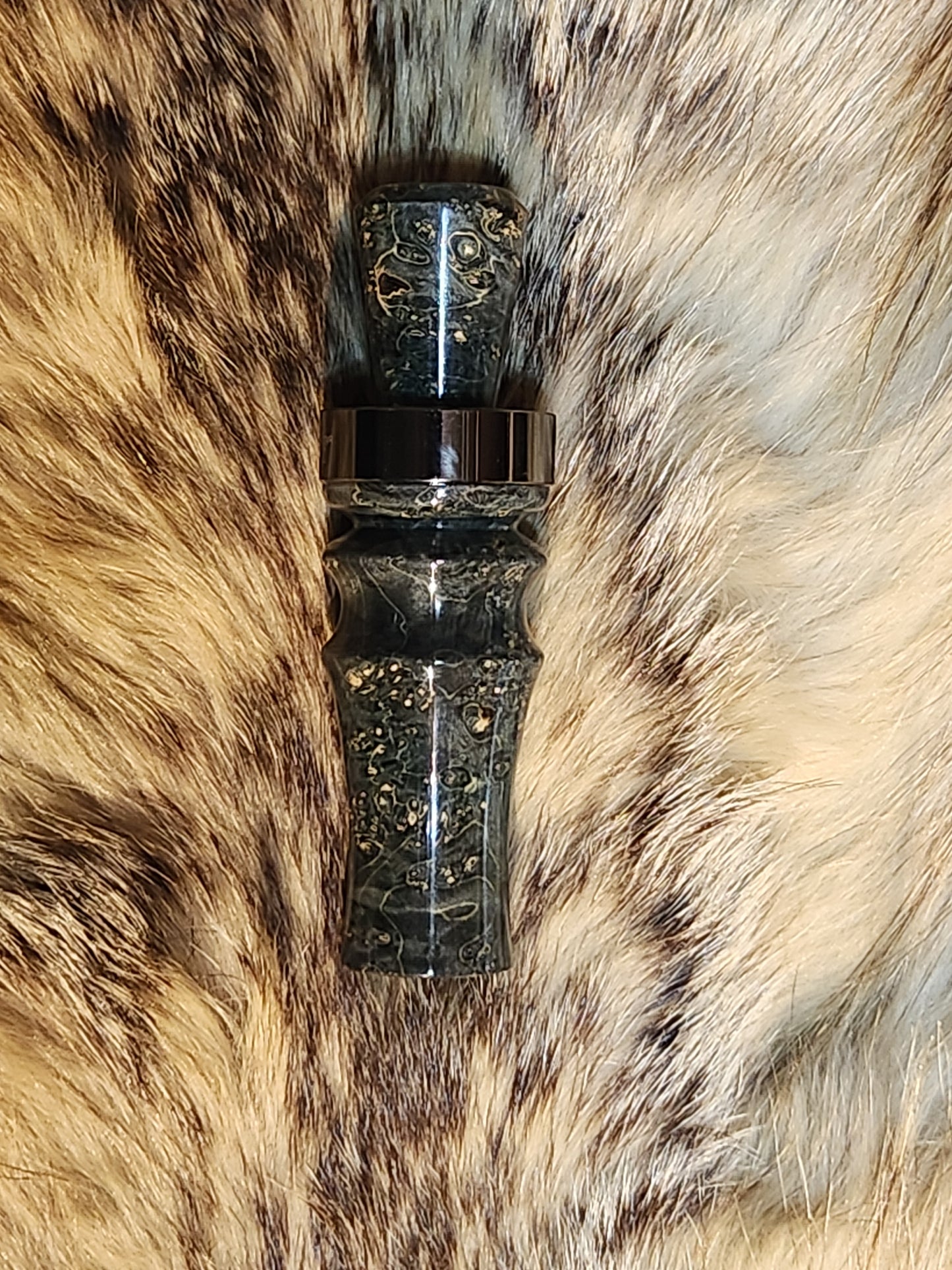 Boxelder burl wood teal and wood duck call