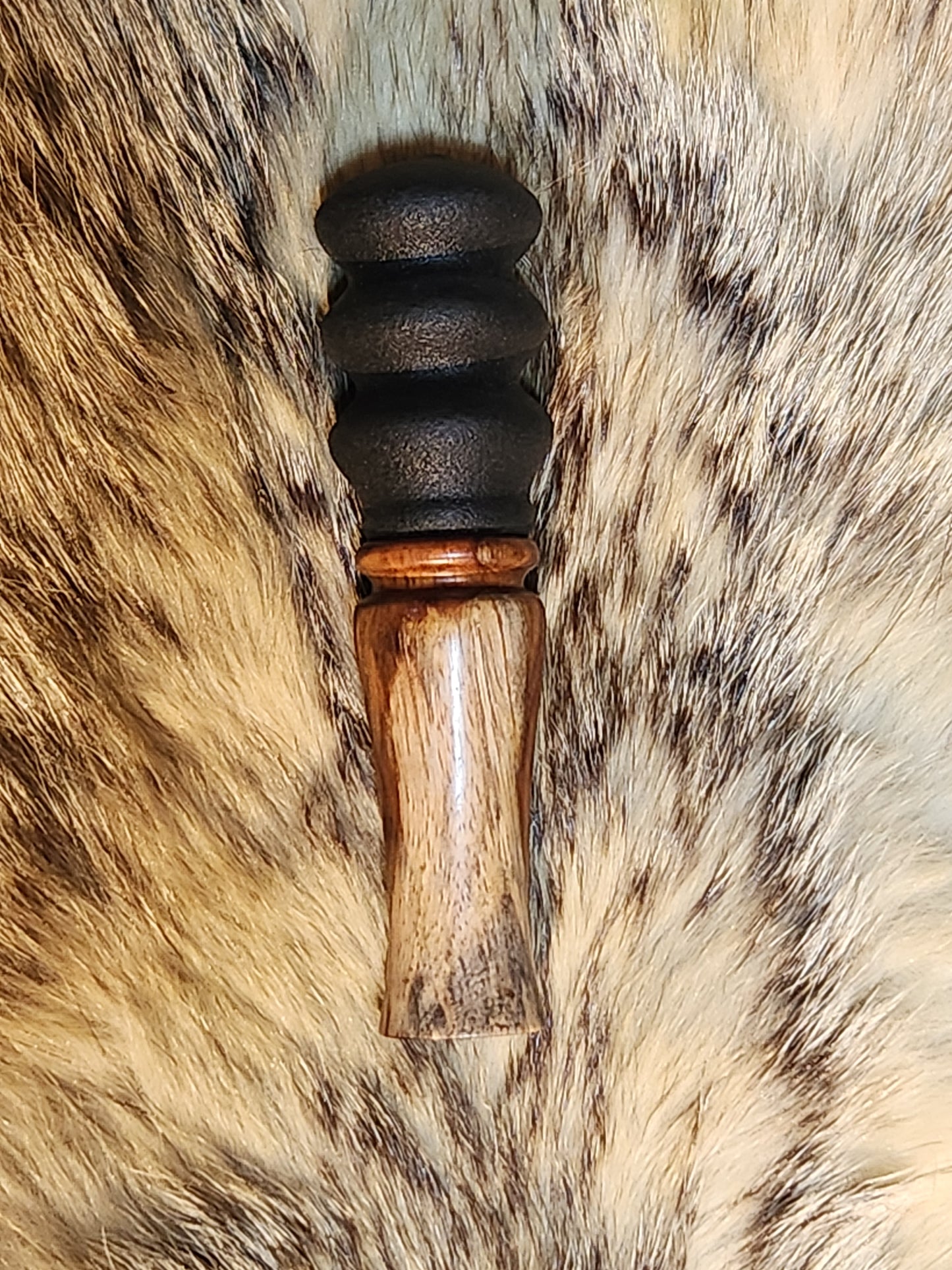 Amboyna burl wood squirrel call