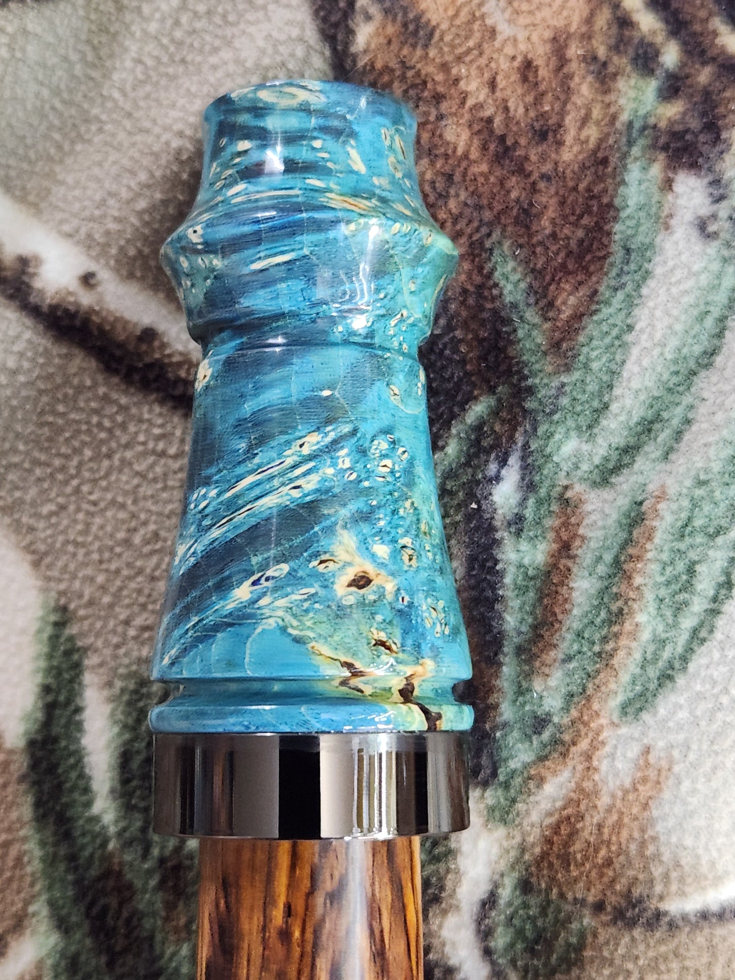 Boxelder burl adjustable deer grunt call