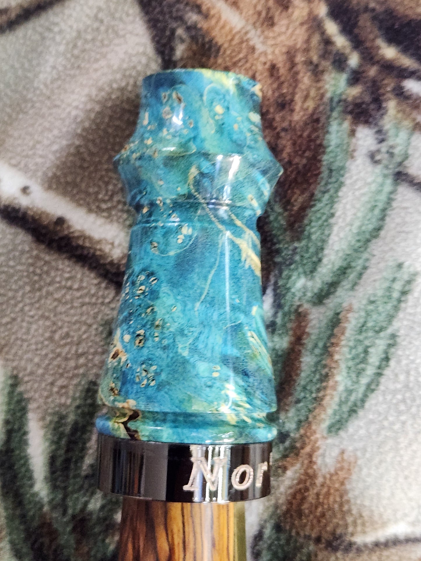 Boxelder burl adjustable deer grunt call