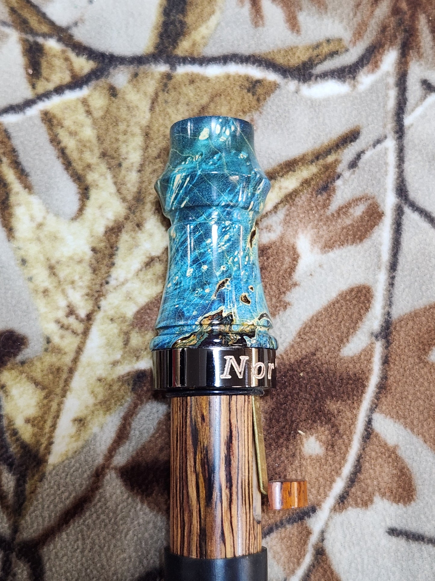 Boxelder burl adjustable deer grunt call