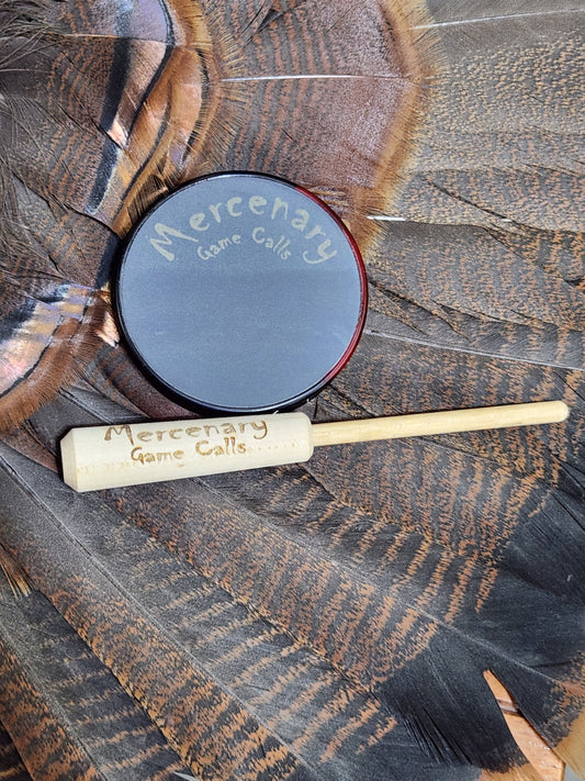 Mercenary wind breaker turkey pot call