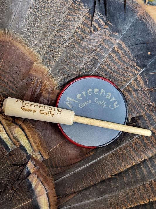 Mercenary thin series slate top turkey pot call