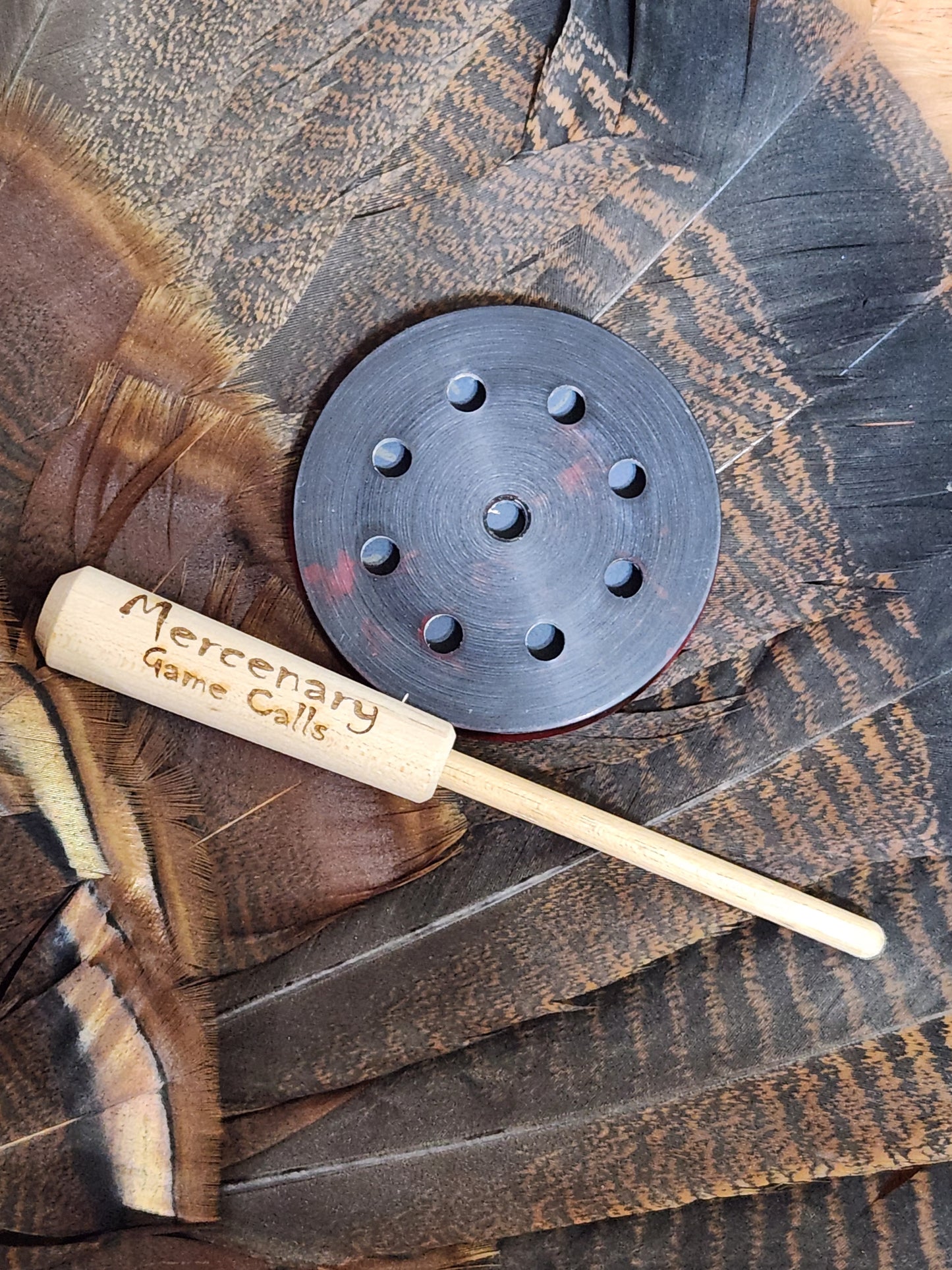 Mercenary thin series slate top turkey pot call
