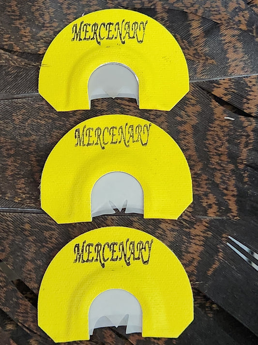 3 pack of Mercenary turkey mouth calls