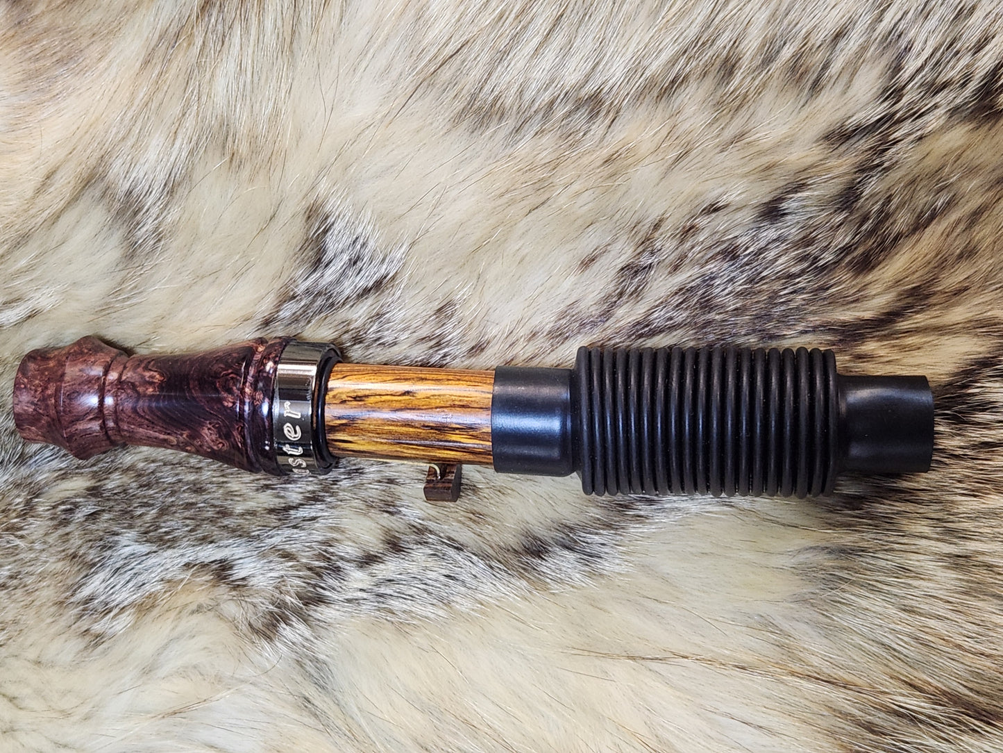 Honduran Rosewood Burl Adjustable Deer Grunt Call Evolution series