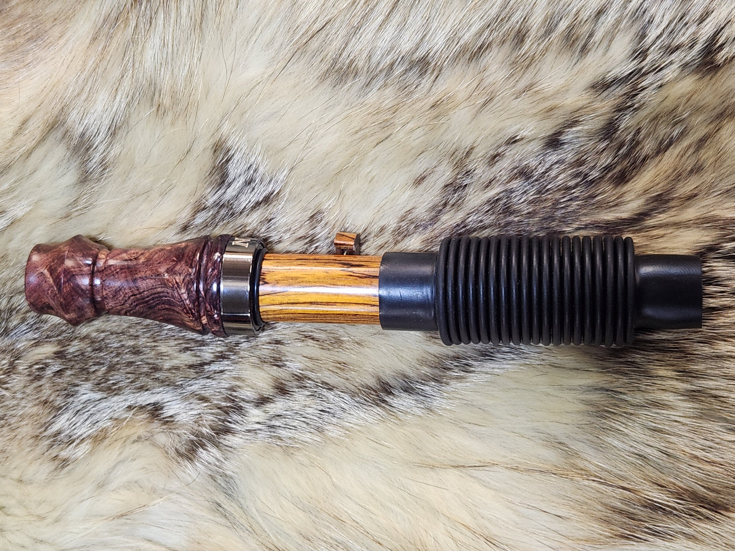 Honduran Rosewood Burl Adjustable Deer Grunt Call Evolution series