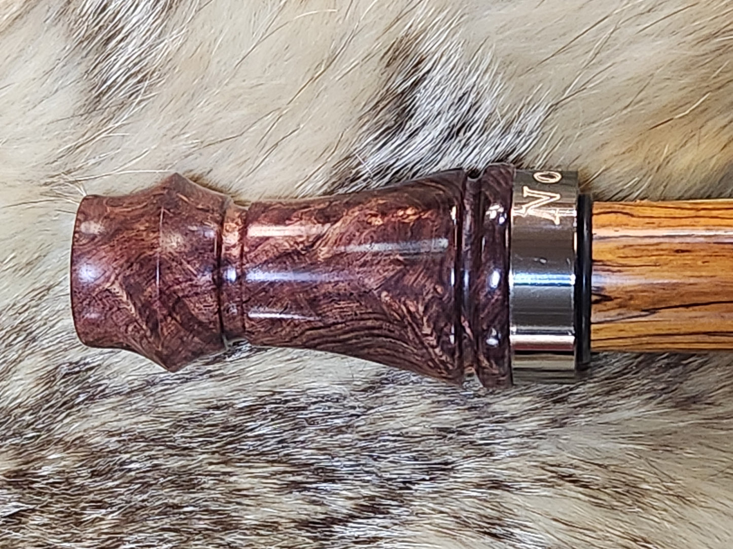 Honduran Rosewood Burl Adjustable Deer Grunt Call Evolution series