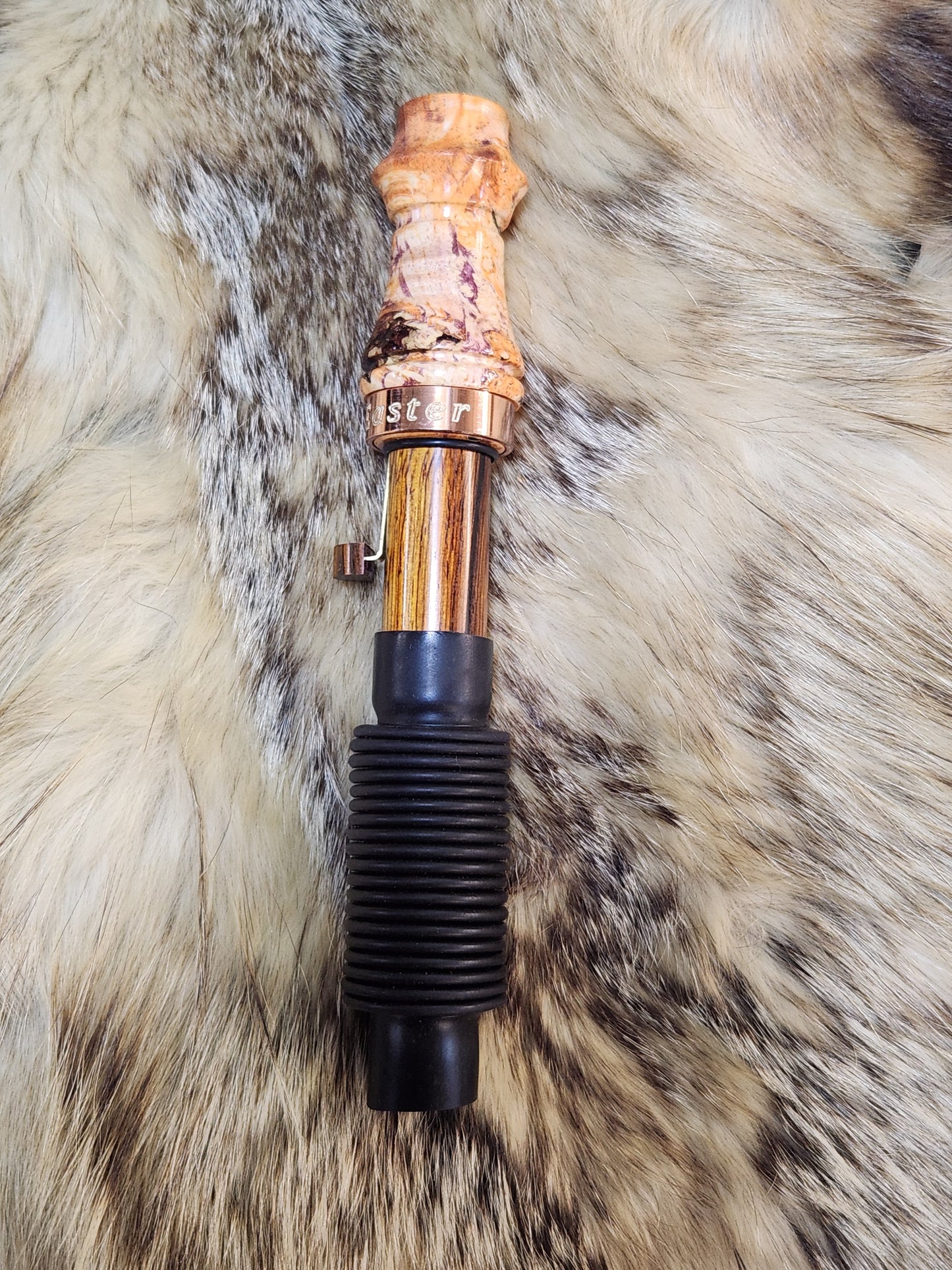 Boxelder burl wood adjustable deer grunt call
