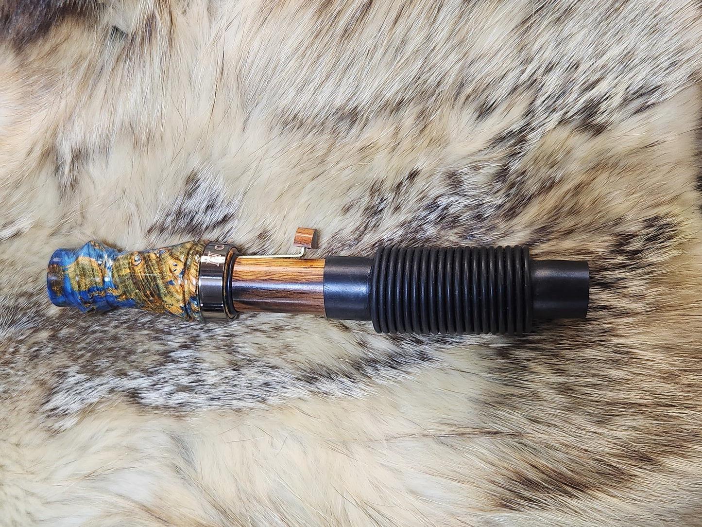 Boxelder burl wood adjustable deer grunt call