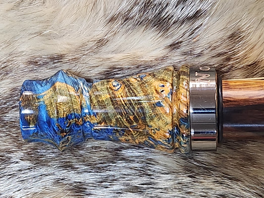 Boxelder burl wood adjustable deer grunt call