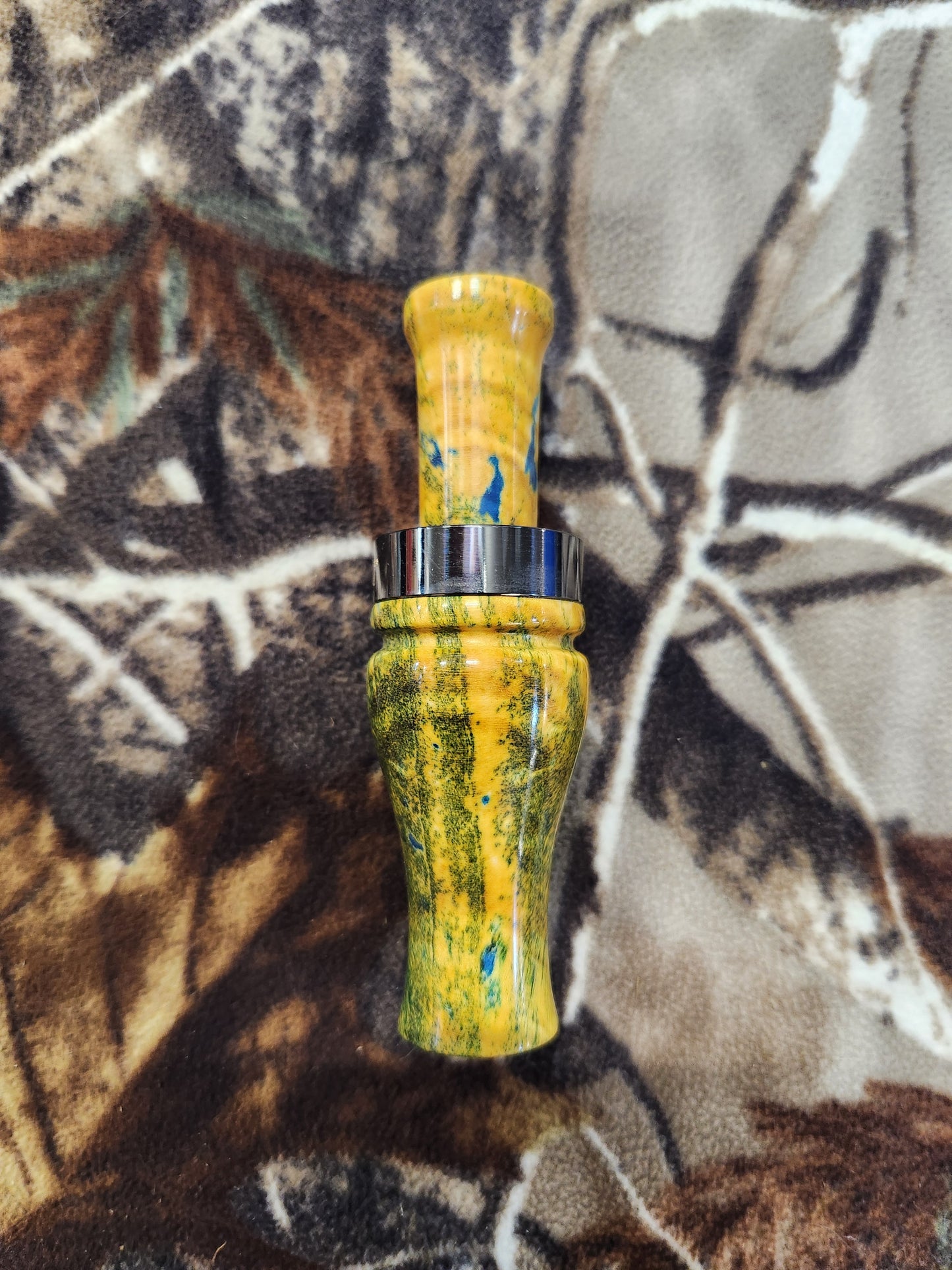 Boxelder burl wood teal and wood duck call