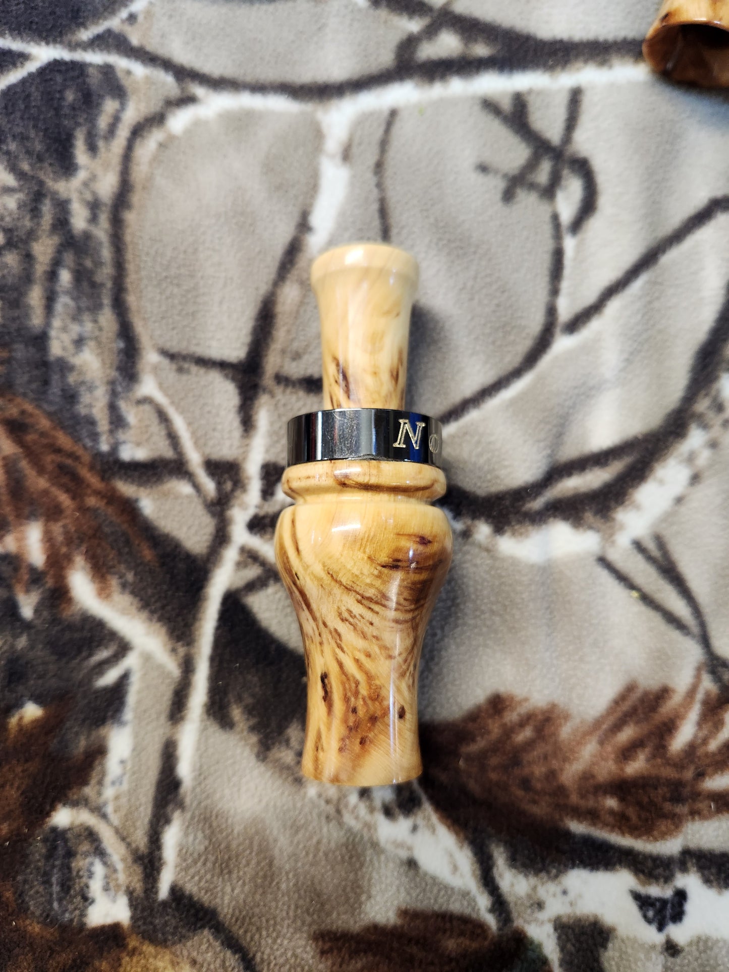 Russian olive burl teal and wood duck call