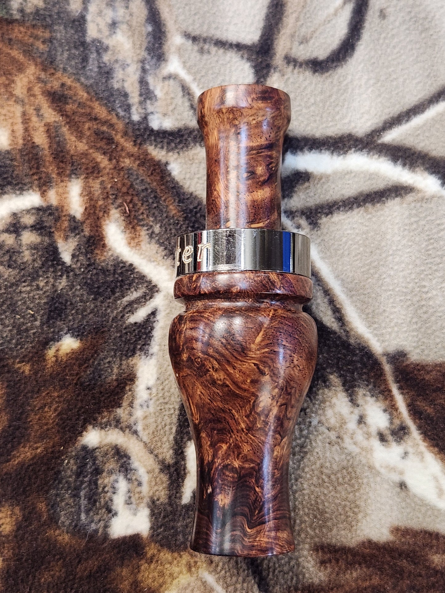 Honduran Rosewood teal and wood duck call