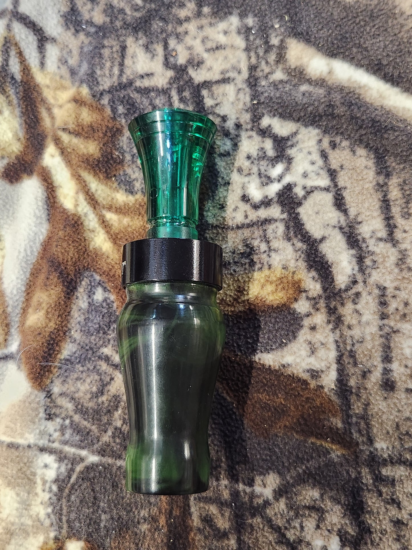 Single reed acrylic duck call