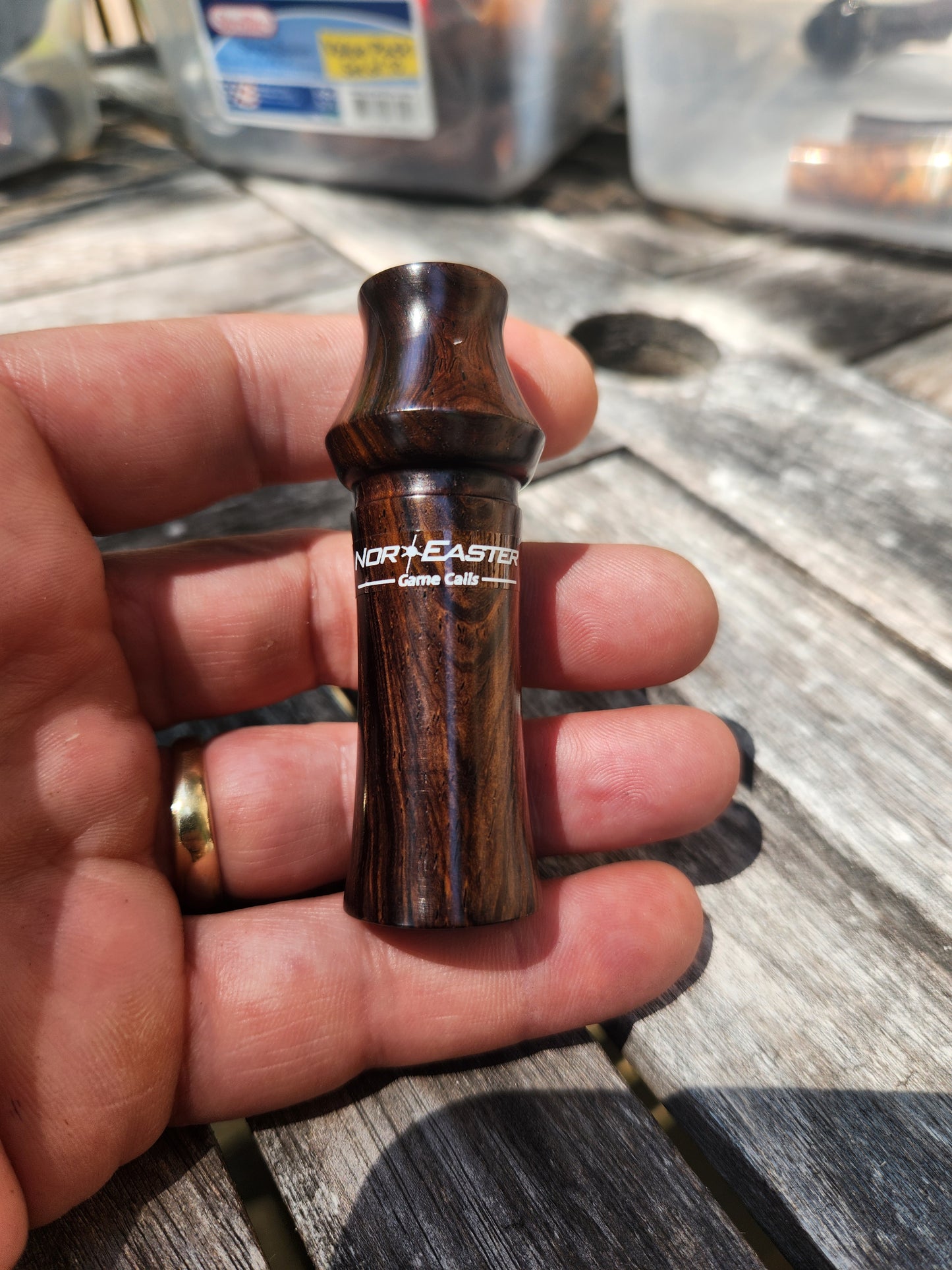 Cocobolo wood rabbit distress call