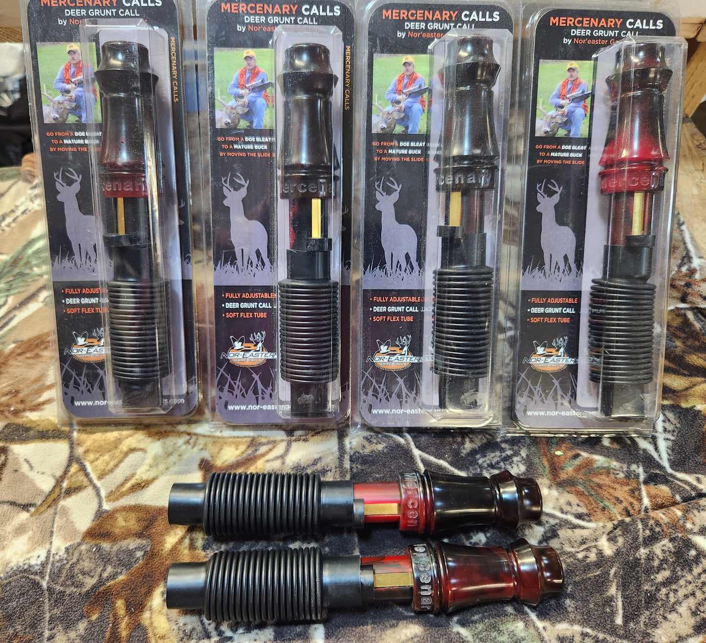 Mercenary adjustable deer grunt call