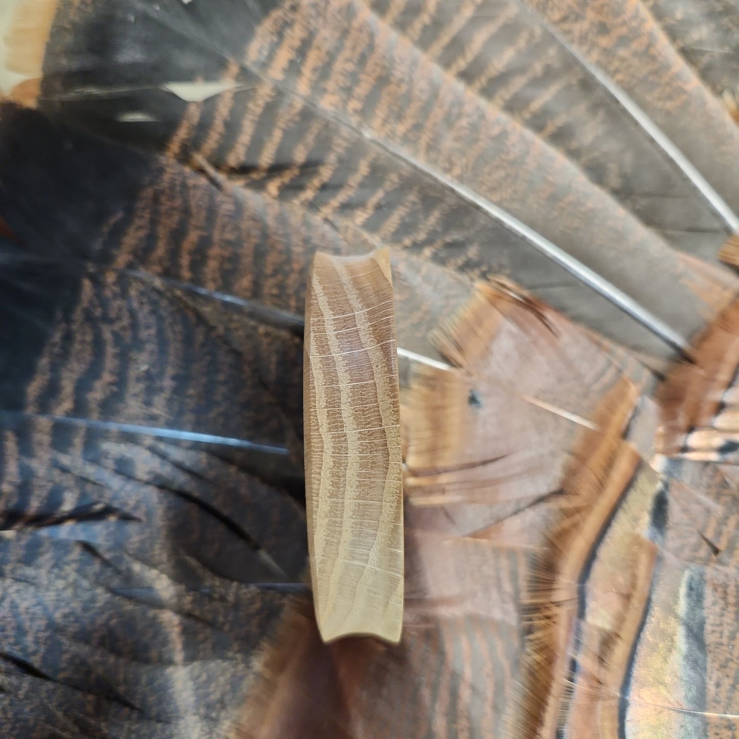 red oak slate palying surface with glass sound board