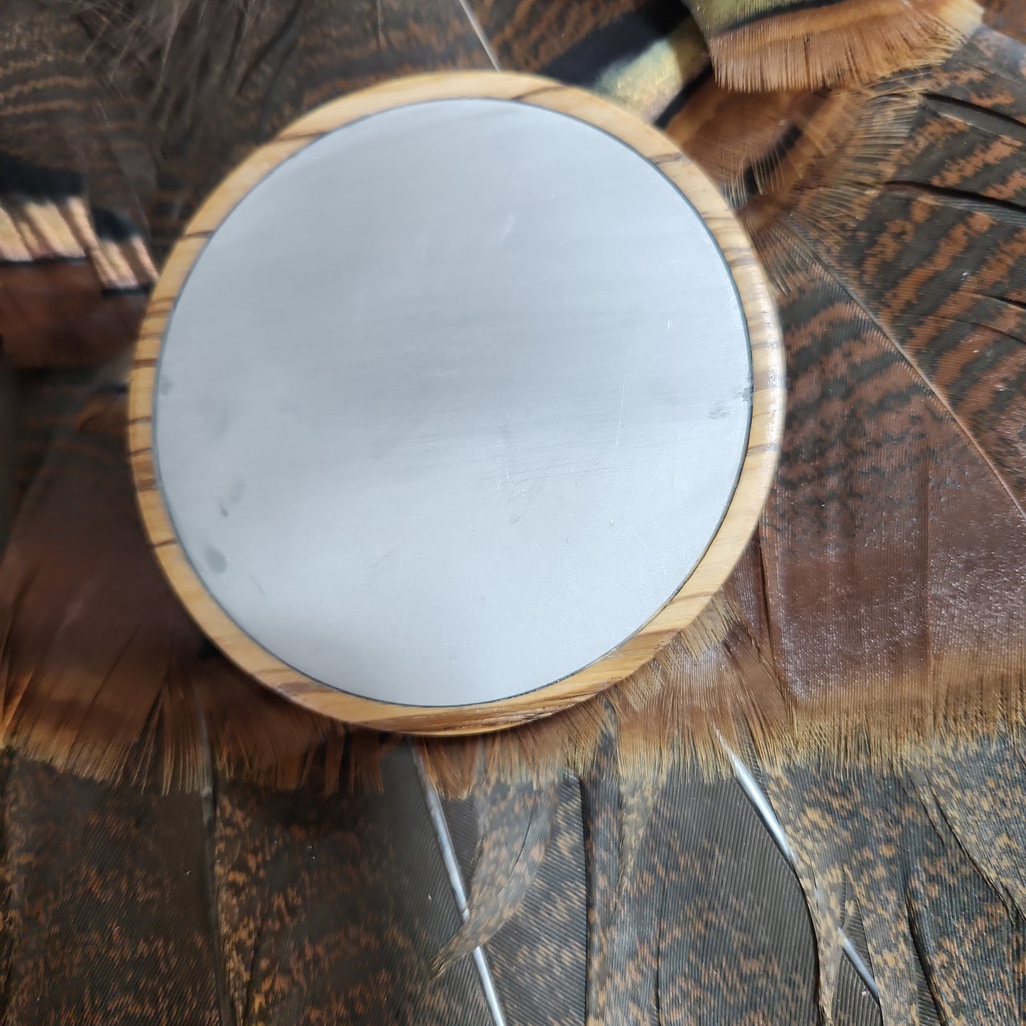 zebra wood blasted aluminum playing surface glass sound board
