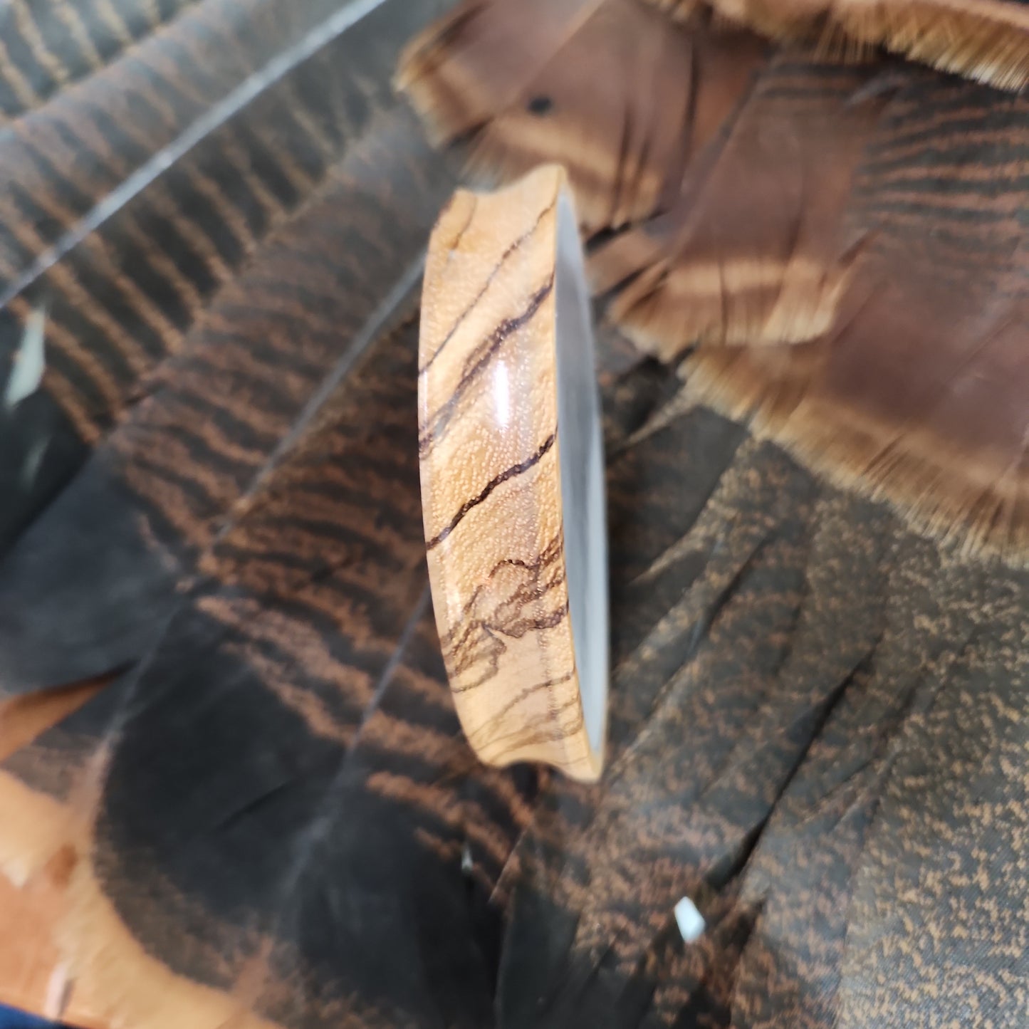 zebra wood blasted aluminum playing surface glass sound board