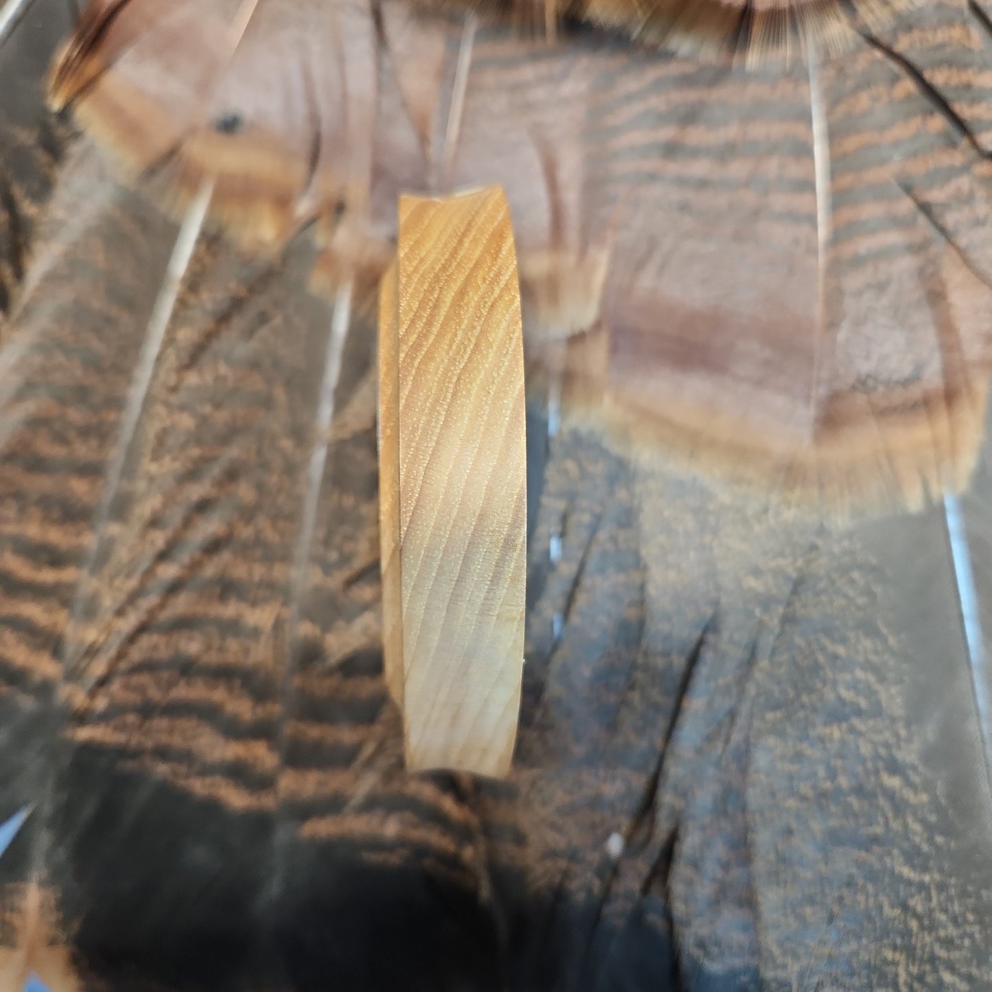 Red oak slate playing surface with glass sound board