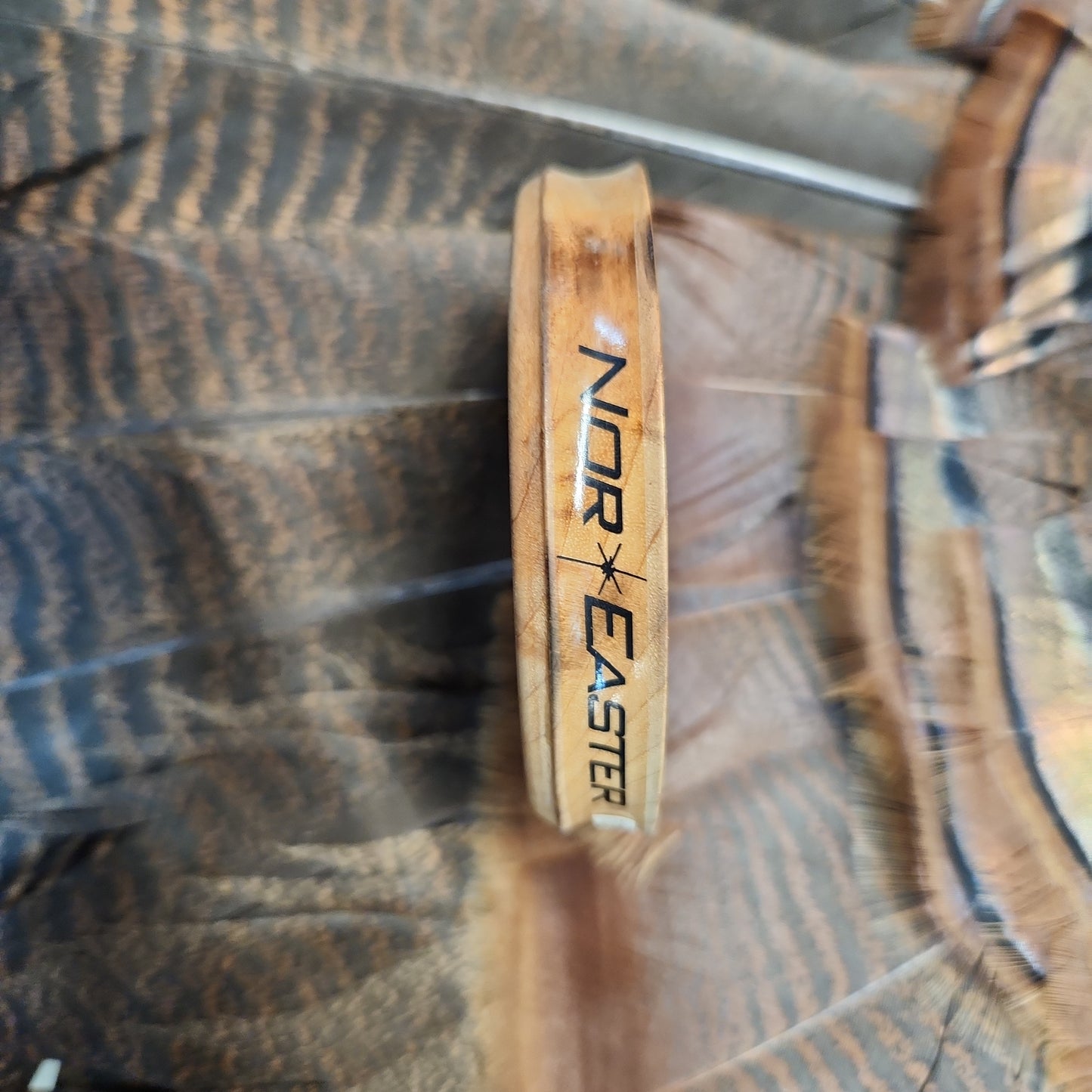 burnt sugar maple with slate playing surface