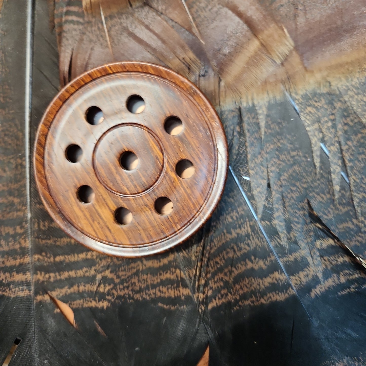 Cocobolo wood brushed copper playing surface glass sound board