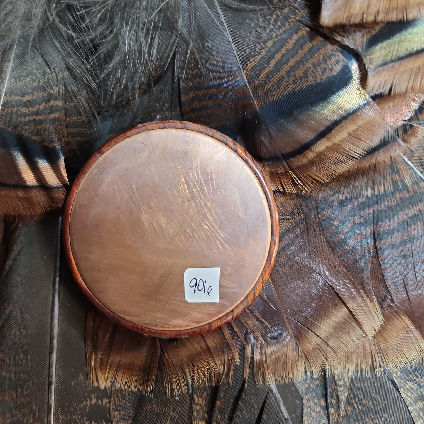 Cocobolo wood copper playing surface 3.25"