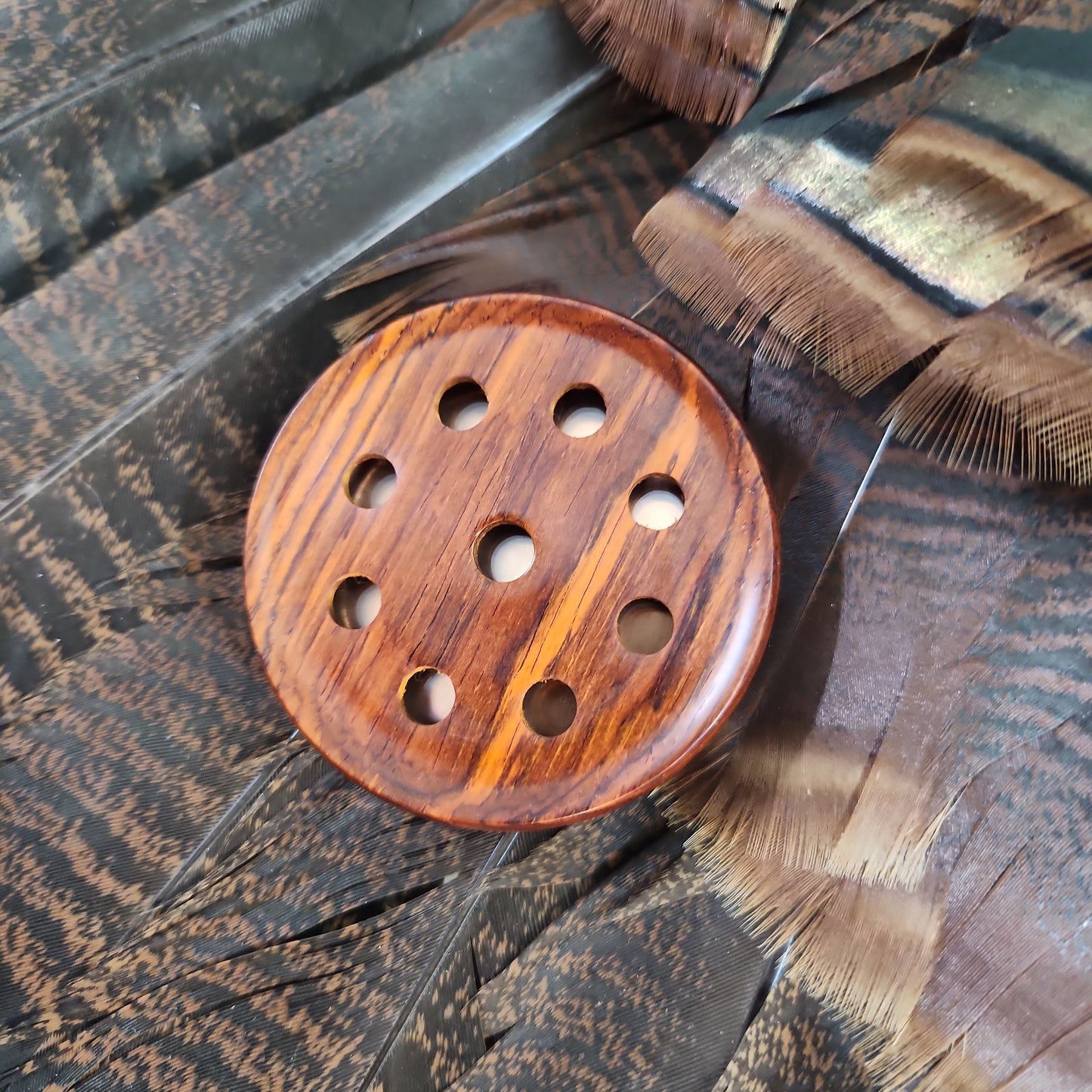 Cocobolo wood copper playing surface 3.25"