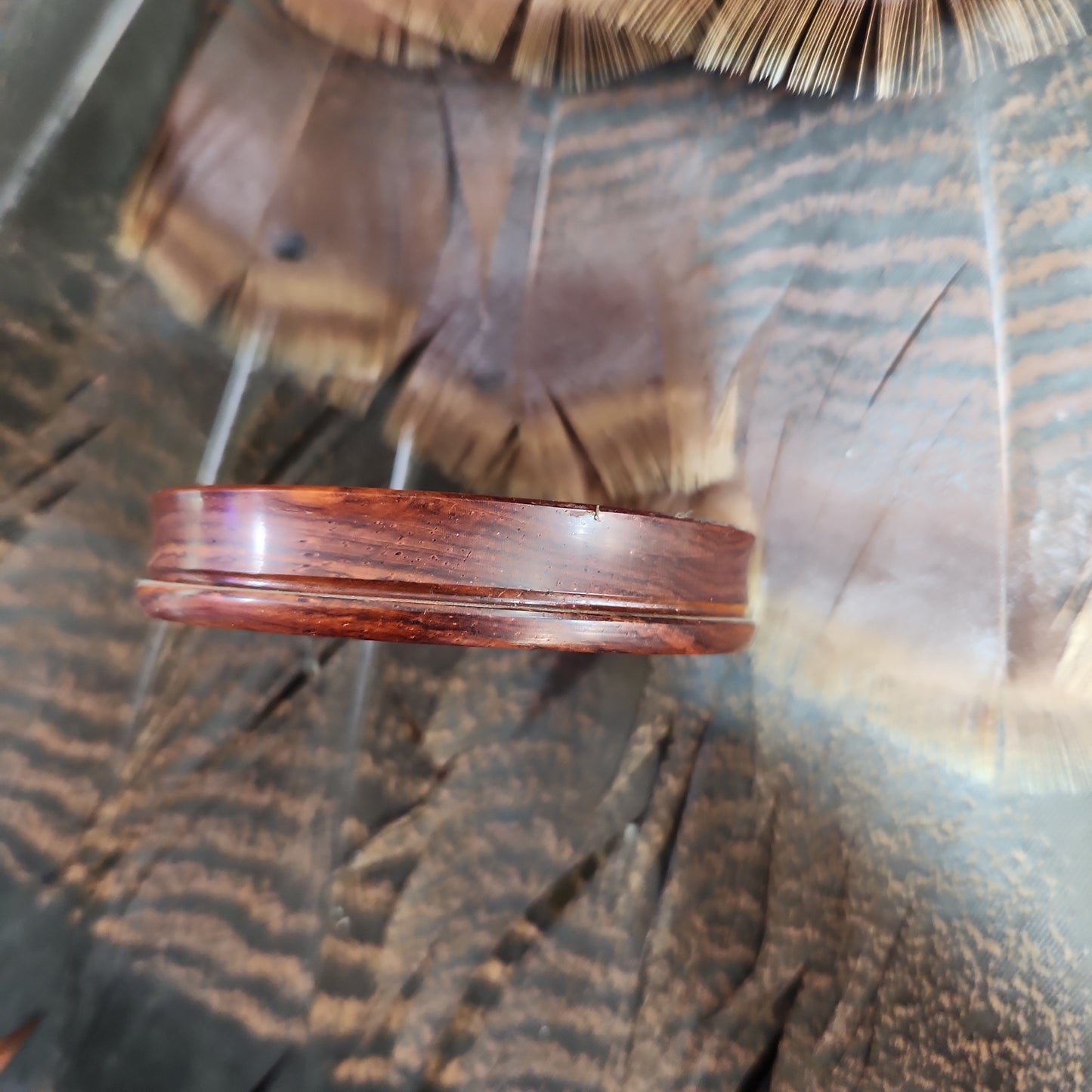 Cocobolo wood copper playing surface 3.25"