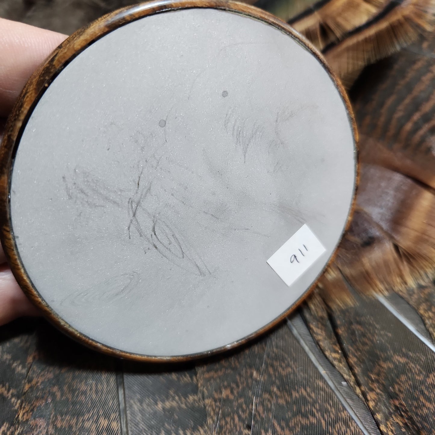 Bocote wood with aluminum playing surface 3.75"