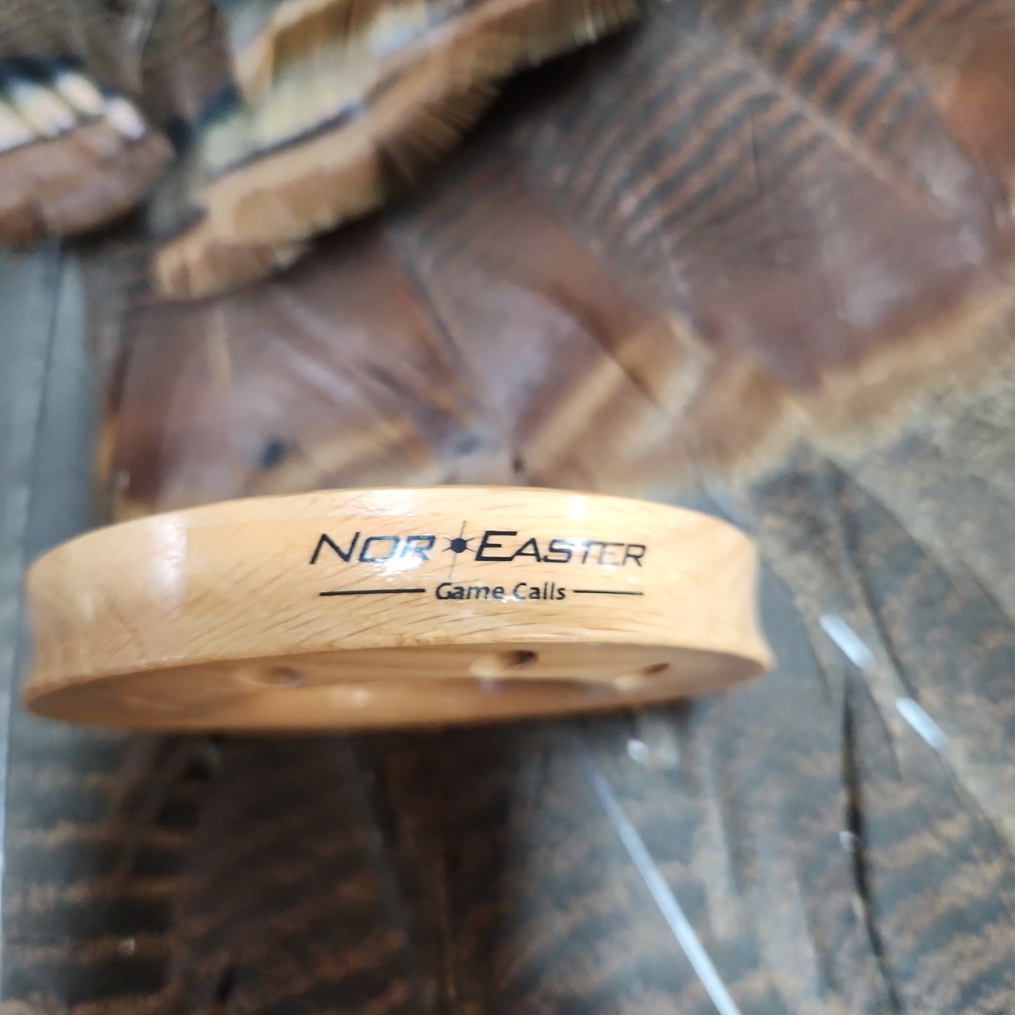 Oak with aluminum playing surface 3.75"