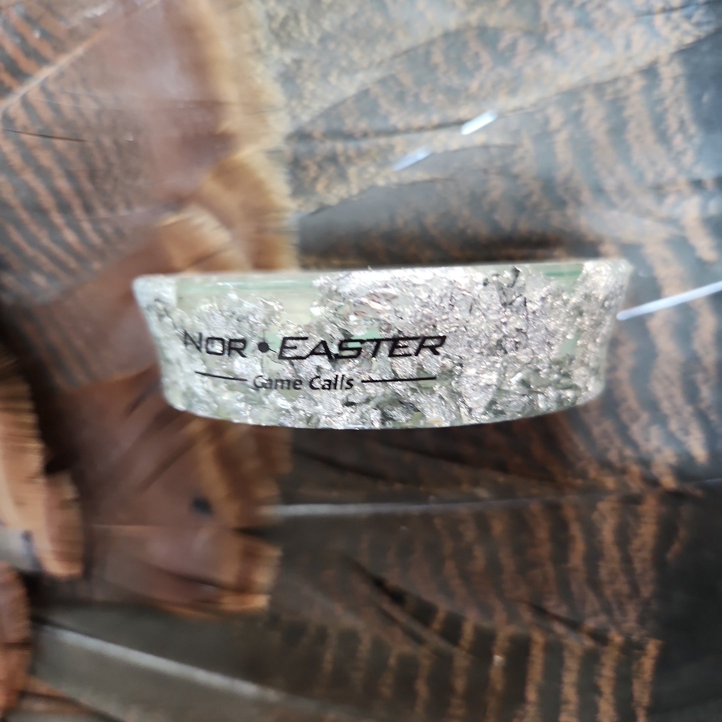 Prospector Series Real Silver Leaf Turkey Pot Call With Matching Striker