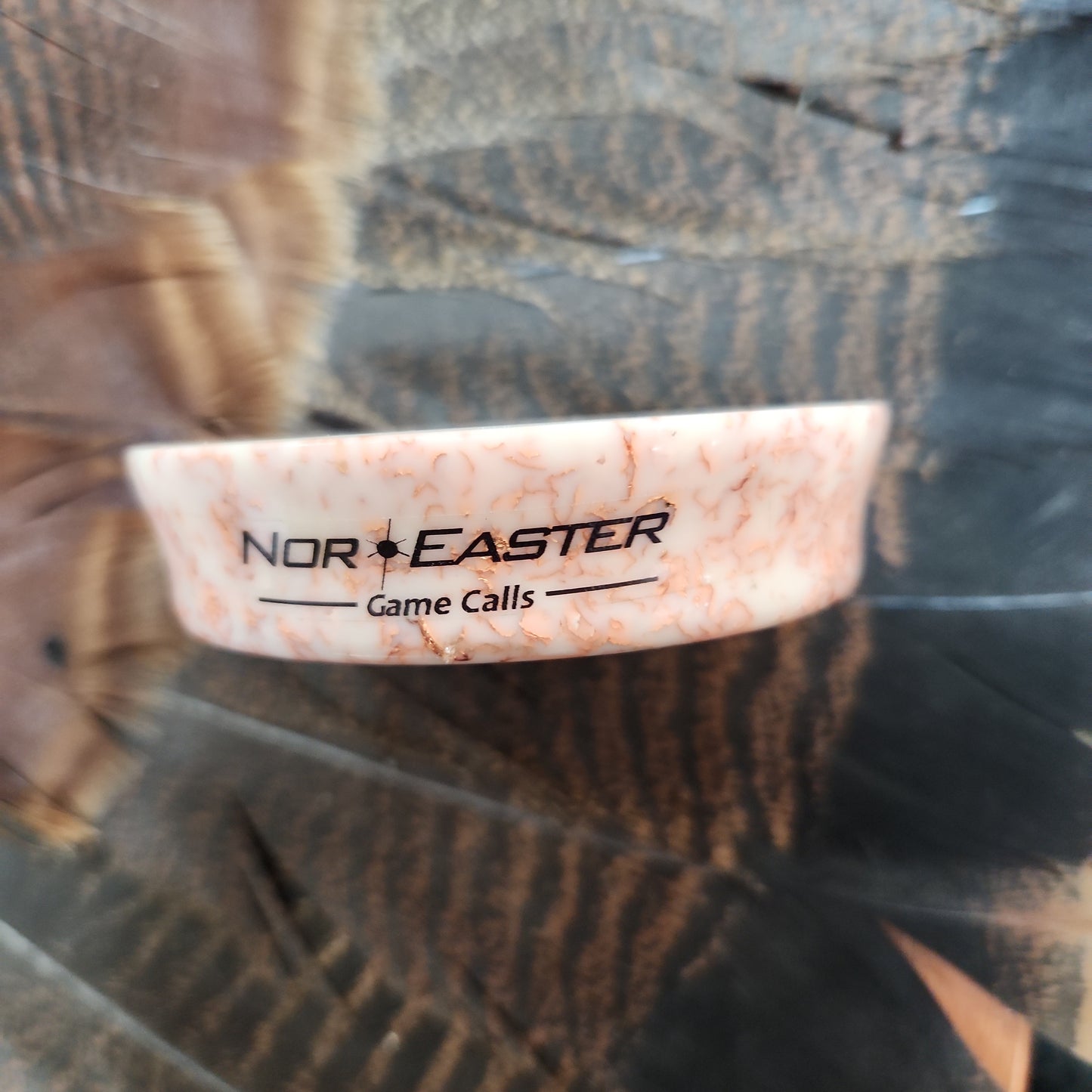 Prospector Series Real Copper Leaf Turkey Pot Call With Matching Copper Striker