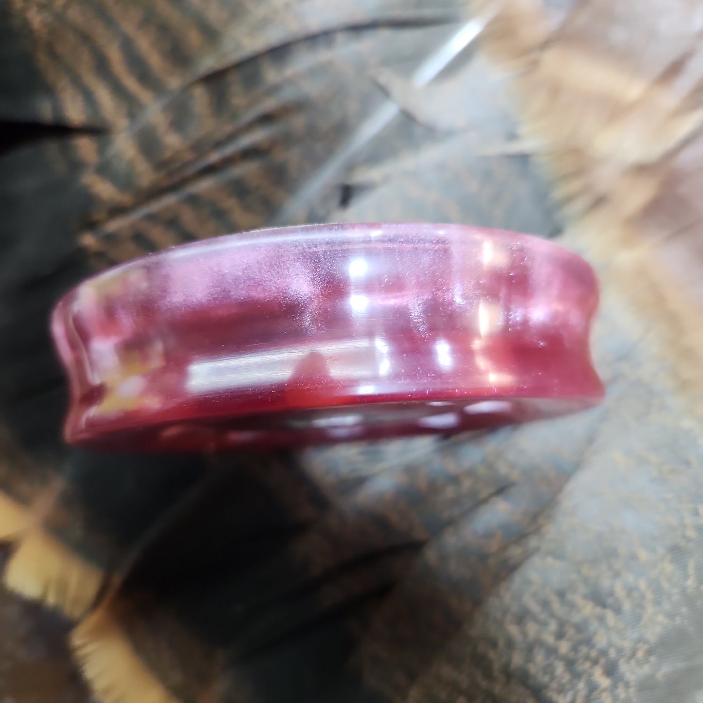 Plum Crazy Purple Slate Top Turkey Pot Call